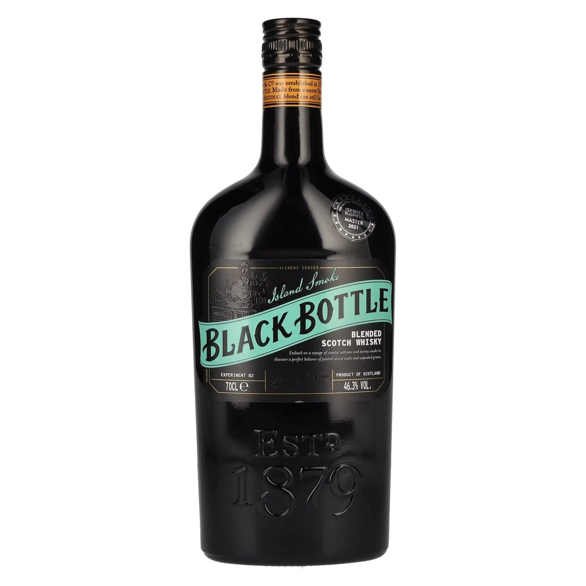 Black Bottle ISLAND SMOKE Blended Scotch Whisky 46,3% vol. 0,7l