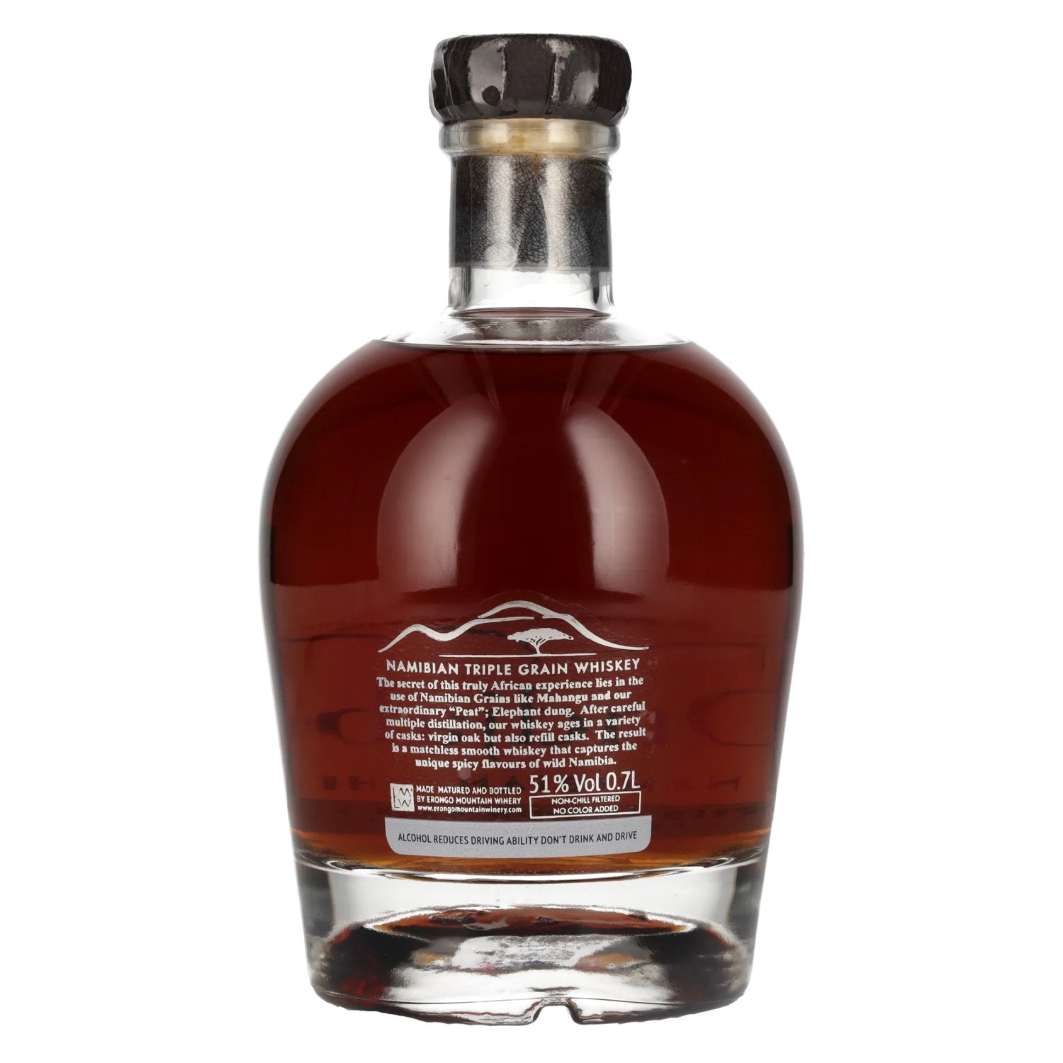 Ondjaba De Namibische Whiskey Versterkt Chenin Vat 51% Vol. 0,7l