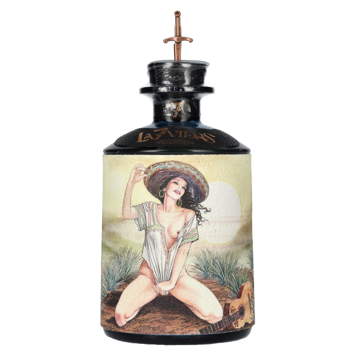 La7Vidas Tequila Reposado 100% agave 40% vol. 0,7 l