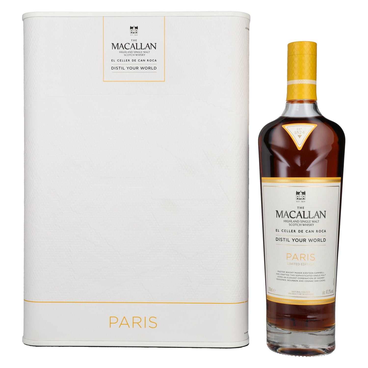 The Macallan Distil Your World PARIS Limited Edition 47,2% Vol. 0,7l in Geschenkbox
