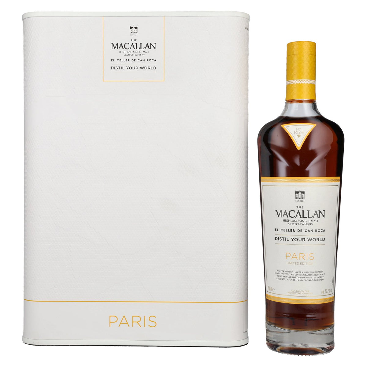 The Macallan Distil Your World PARIS Limited Edition 47,2% vol. 0,7l en coffret cadeau