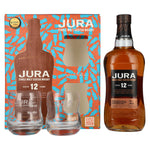 Jura 12 Years Old Single Malt Scotch Whisky 40% vol. 0,7 l in geschenkverpakking met 2 glazen