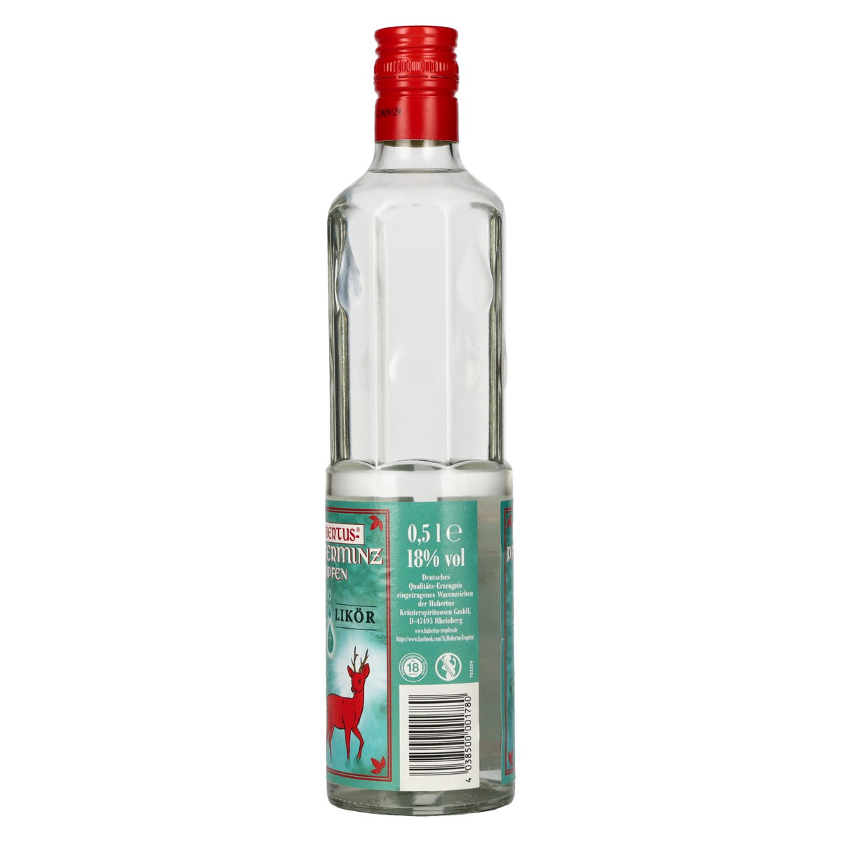 St. Hubertus PFEFFERMINZ Drops Mint Liqueur 18% vol. 0.5l