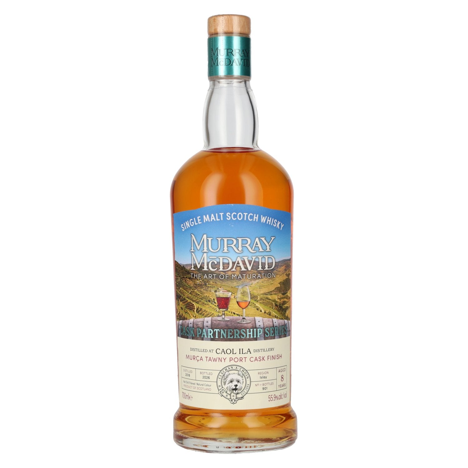 Murray McDavid PARTNERSHIP SERIES 8 Years Old CAOL ILA Murca Tawny Port Cask 2018 55,9% Vol. 0,7l