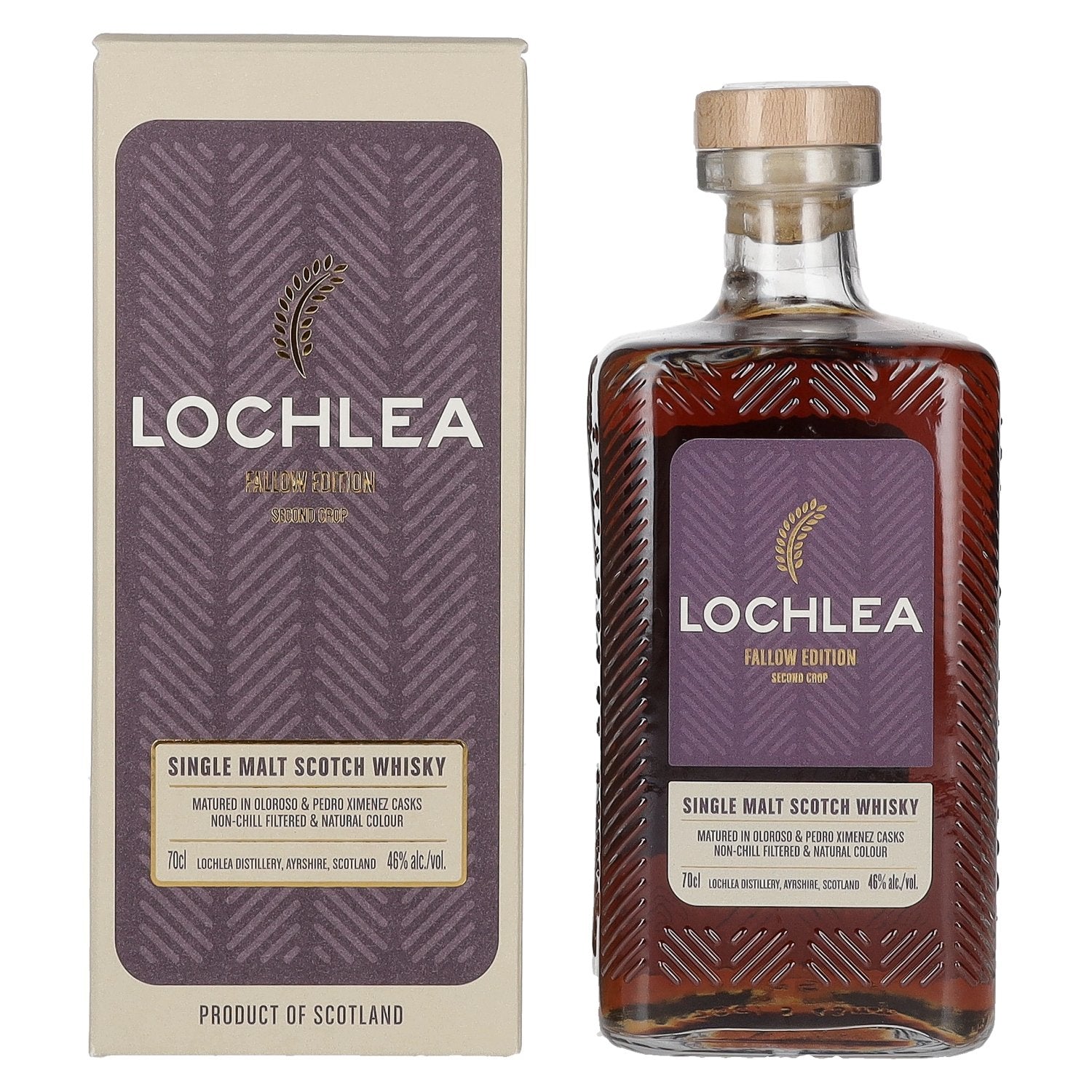Lochlea FALLOW EDITION Second Crop Single Malt Scotch Whisky 46% Vol. 0,7l en boîte cadeau
