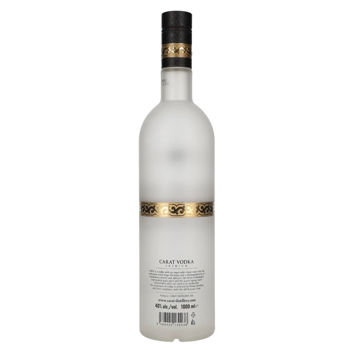 CARAT Premium Vodka 40% vol. 1 l