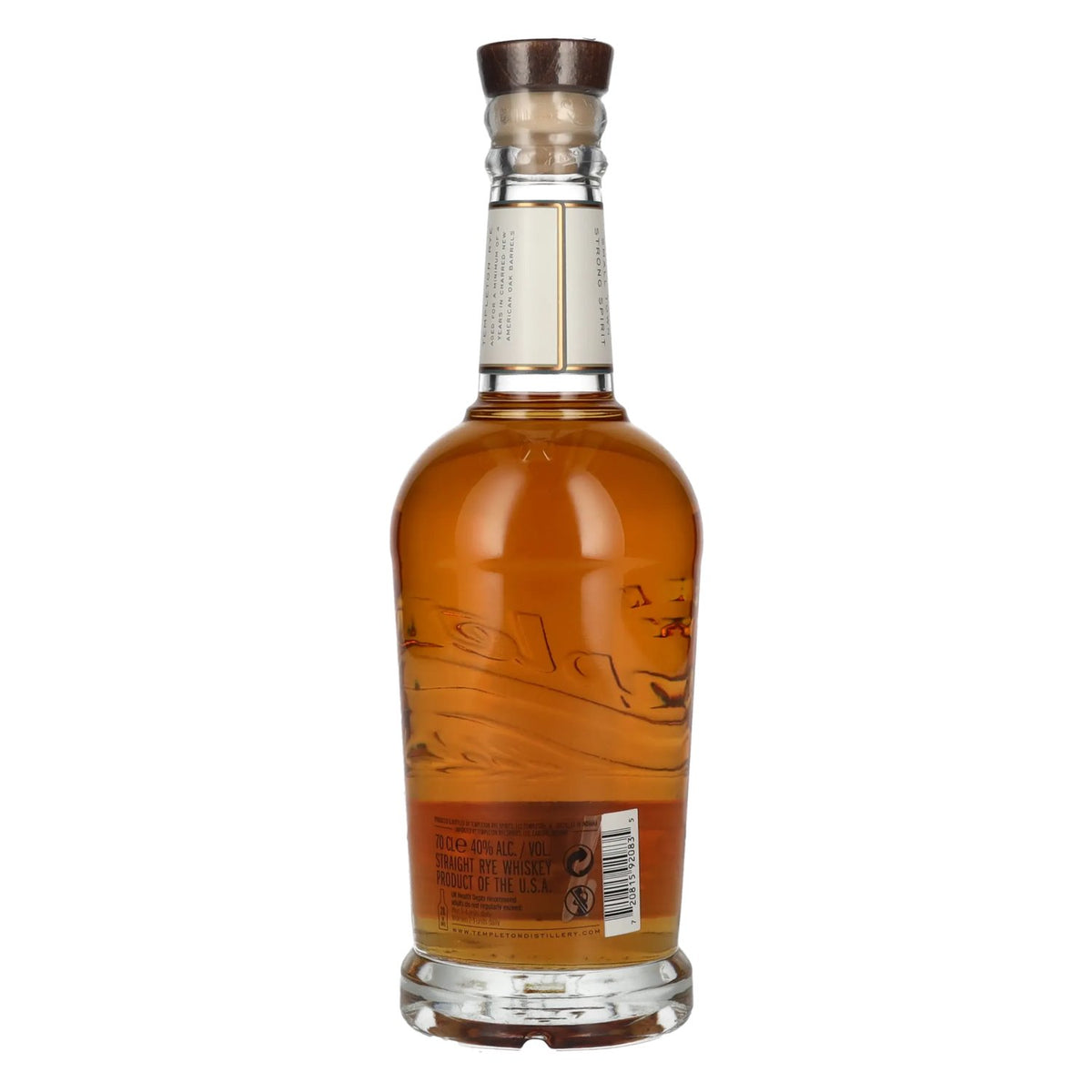 Templeton Rye Whiskey 4 Years Old Straight Whiskey 40% vol. 0,7 l