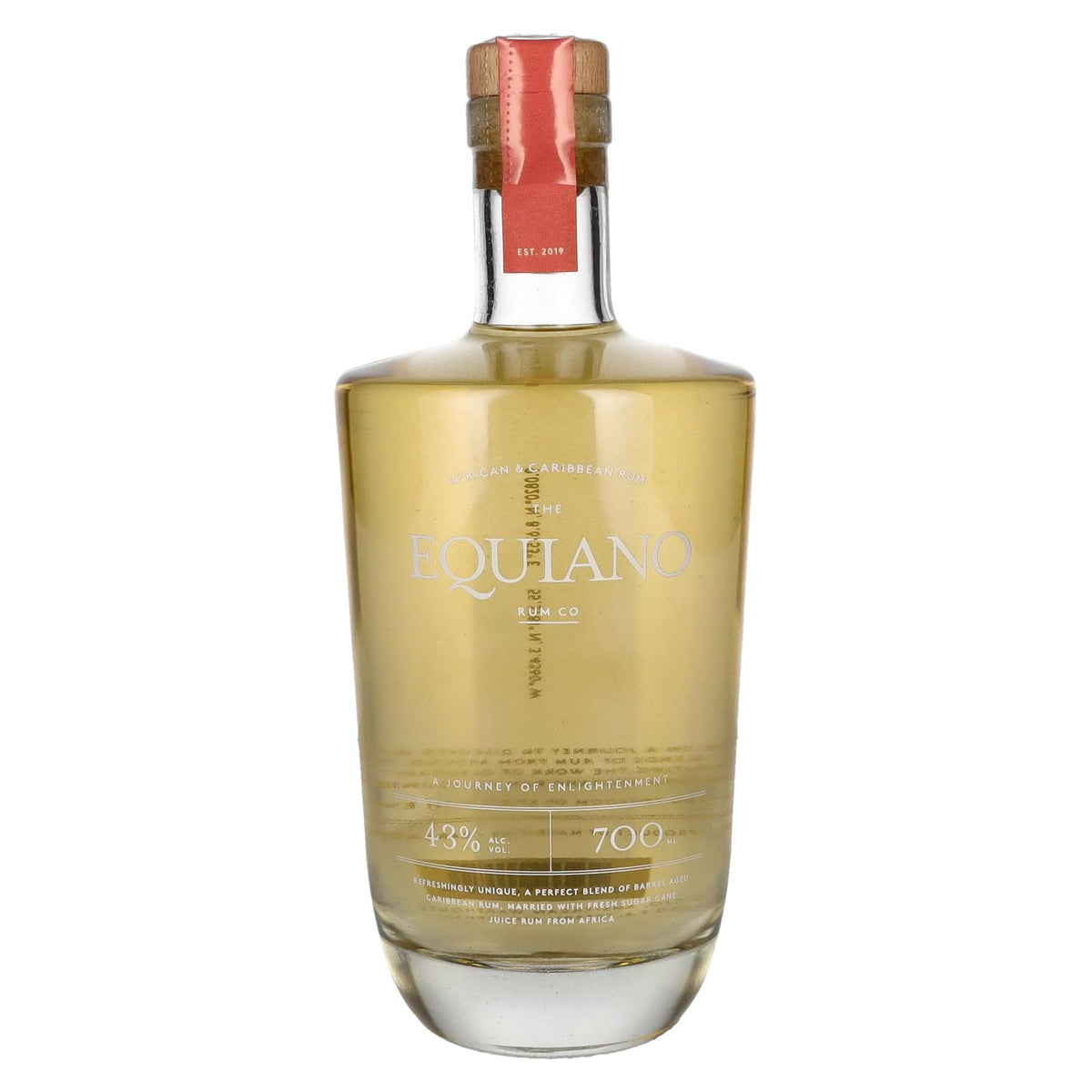 The Equiano Light Rum Co 43% ABV 0.7l