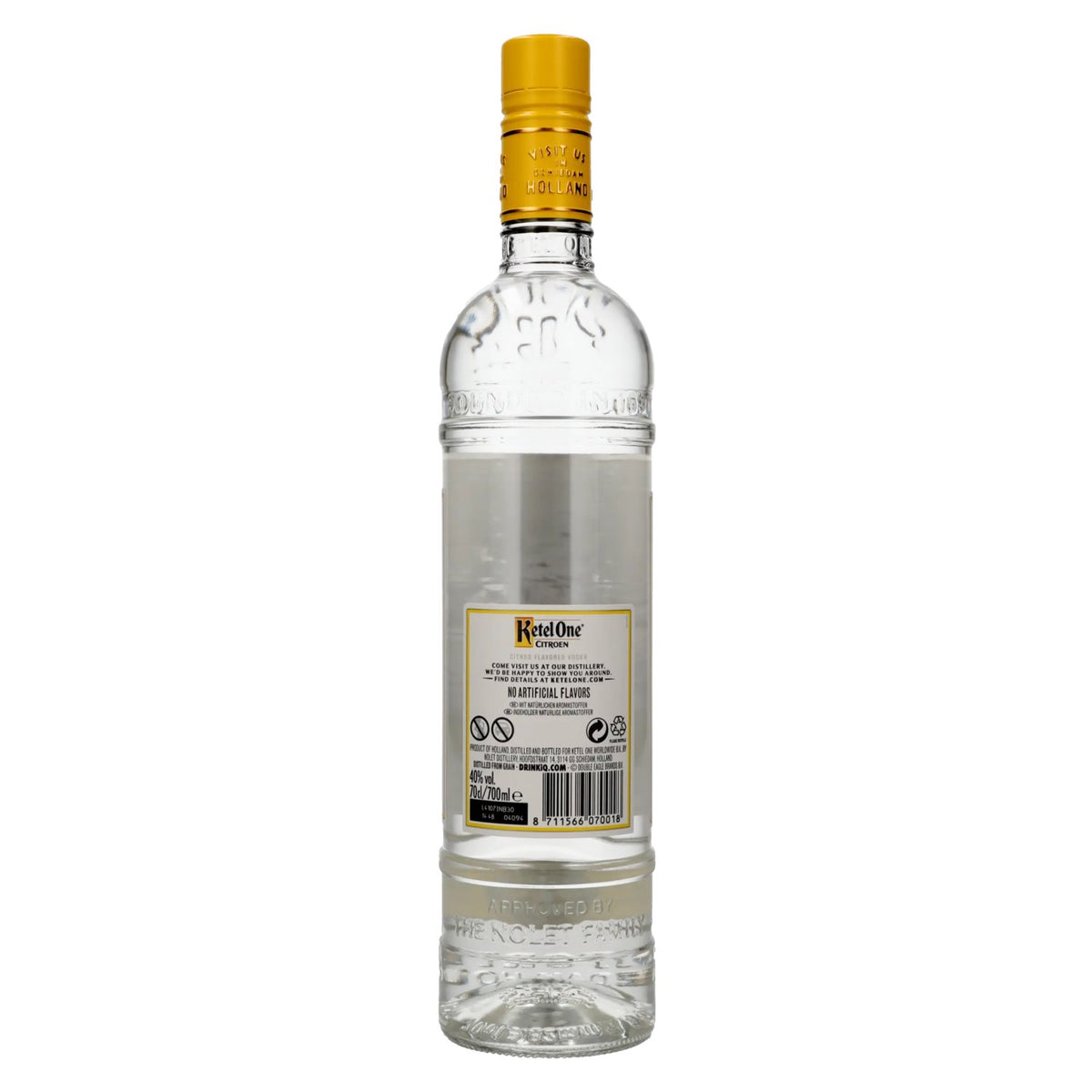 Ketel One Citroen Vodka 40% ABV 0.7l