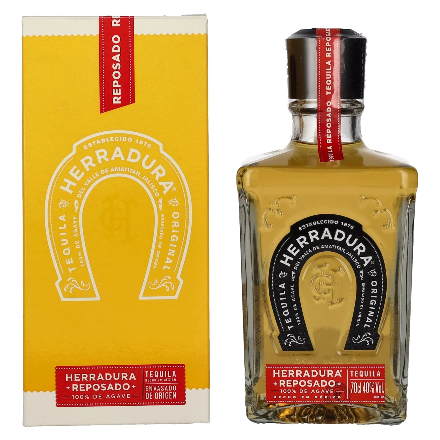 Herradura Tequila REPOSADO 100% de Agave 40% Vol. 0,7l in geschenkverpakking