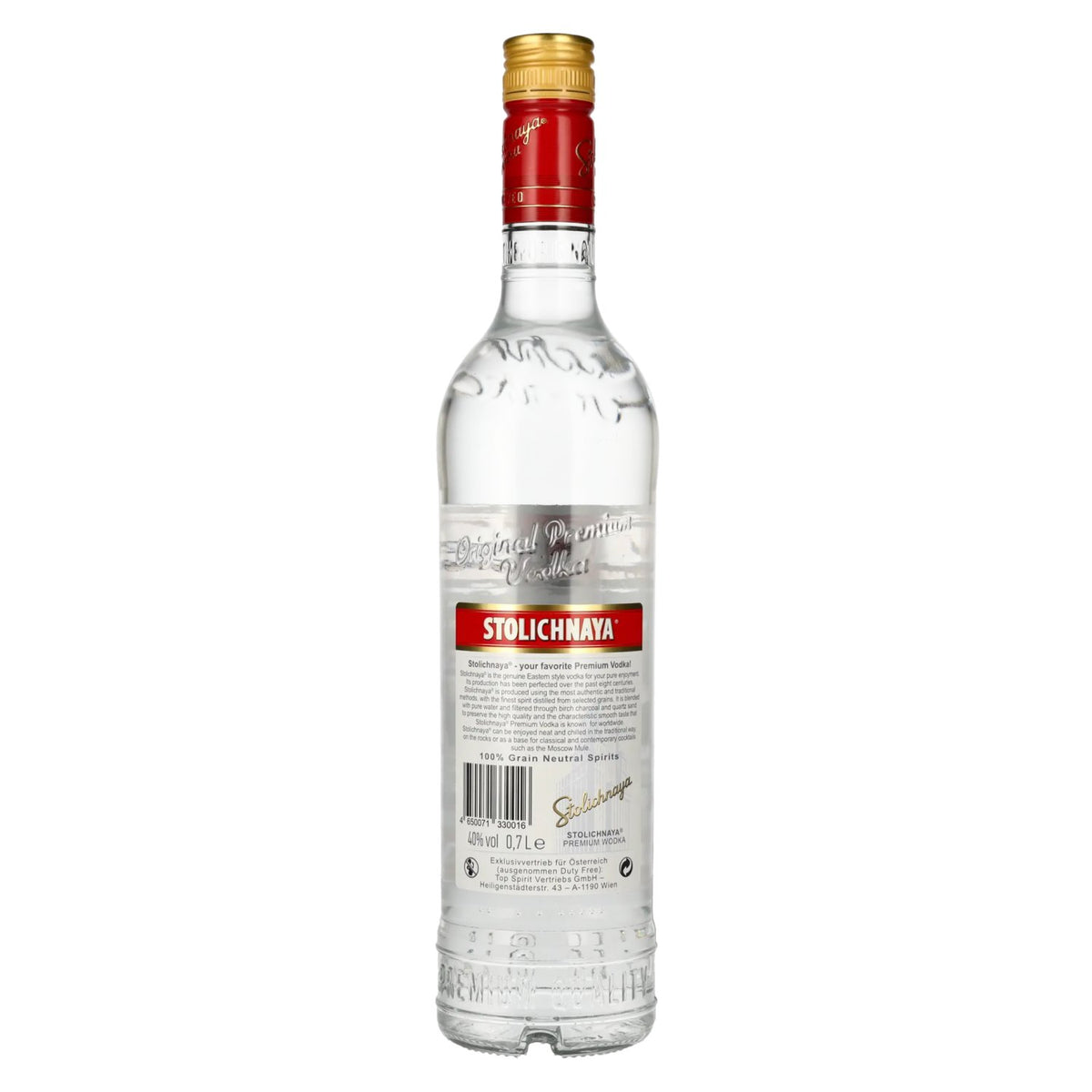 Vodka Stolichnaya Premium FKP 40 % vol. 0,7 l