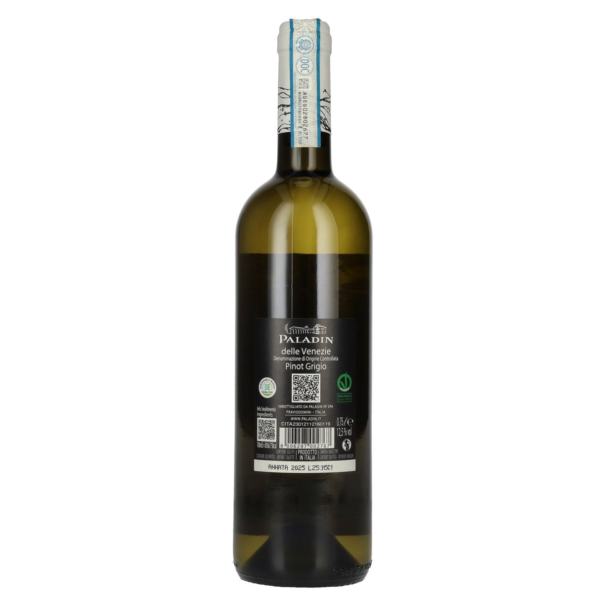 Paladin Pinot Grigio Venezia DOC 2025 12,5% vol. 0,75l