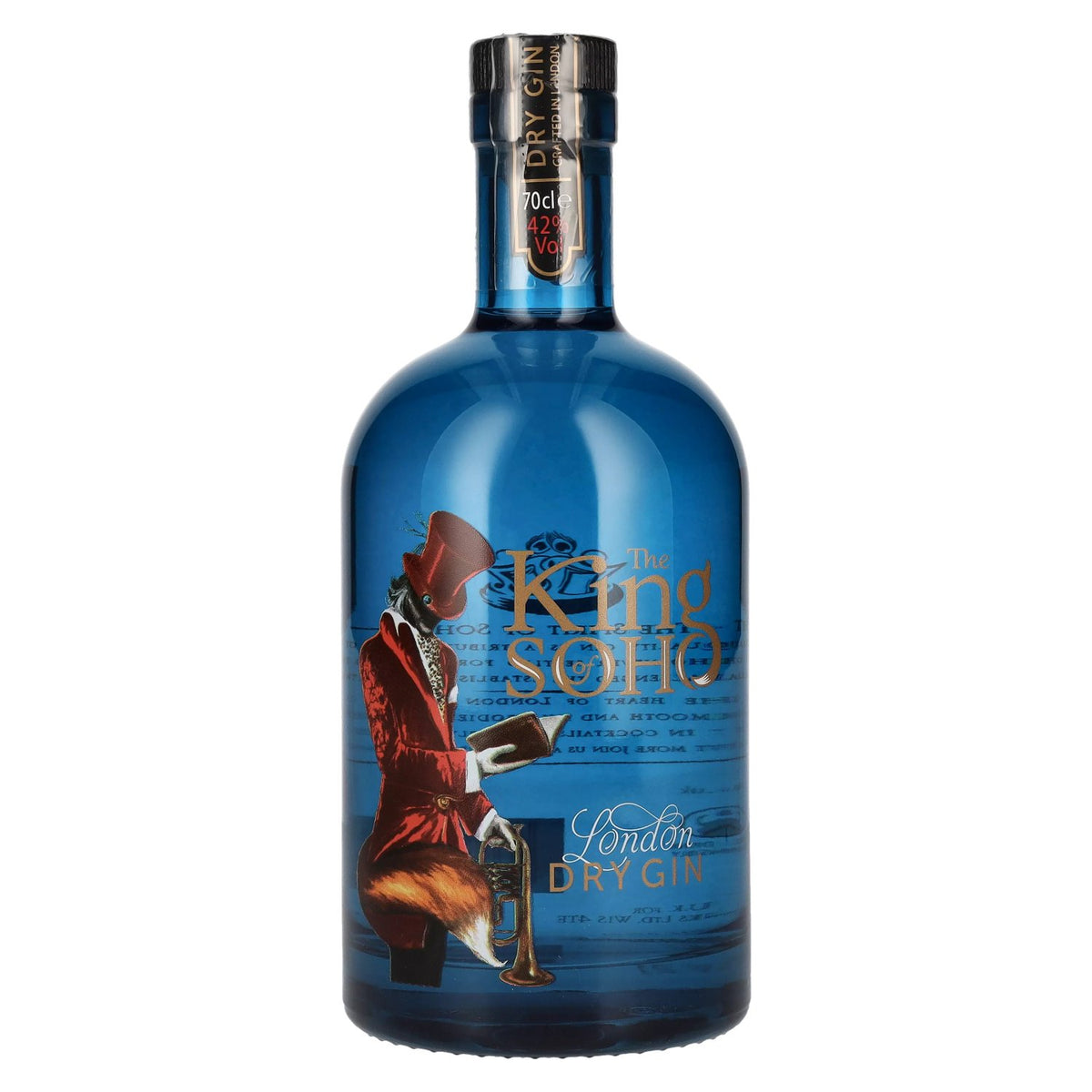 King of Soho London Dry Gin 42 % vol. 0,7 l