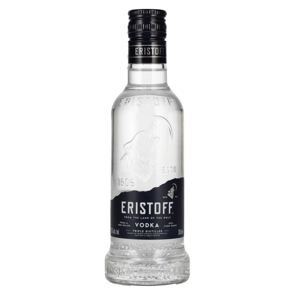 Vodka Eristoff Premium 37,5 % vol., 0,35 l