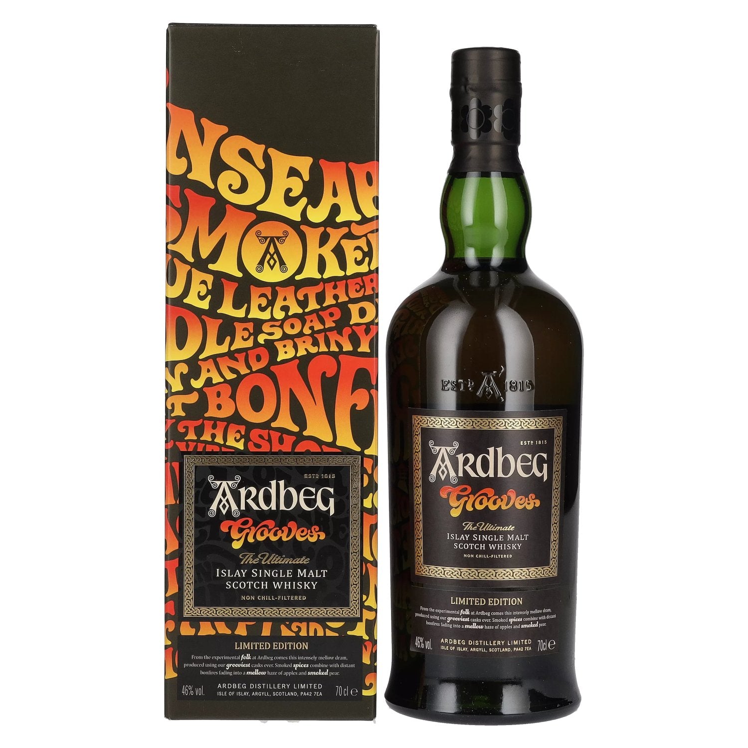 Ardbeg GROOVES Islay Single Malt Limited Edition 46% Vol. 0,7l in geschenkverpakking
