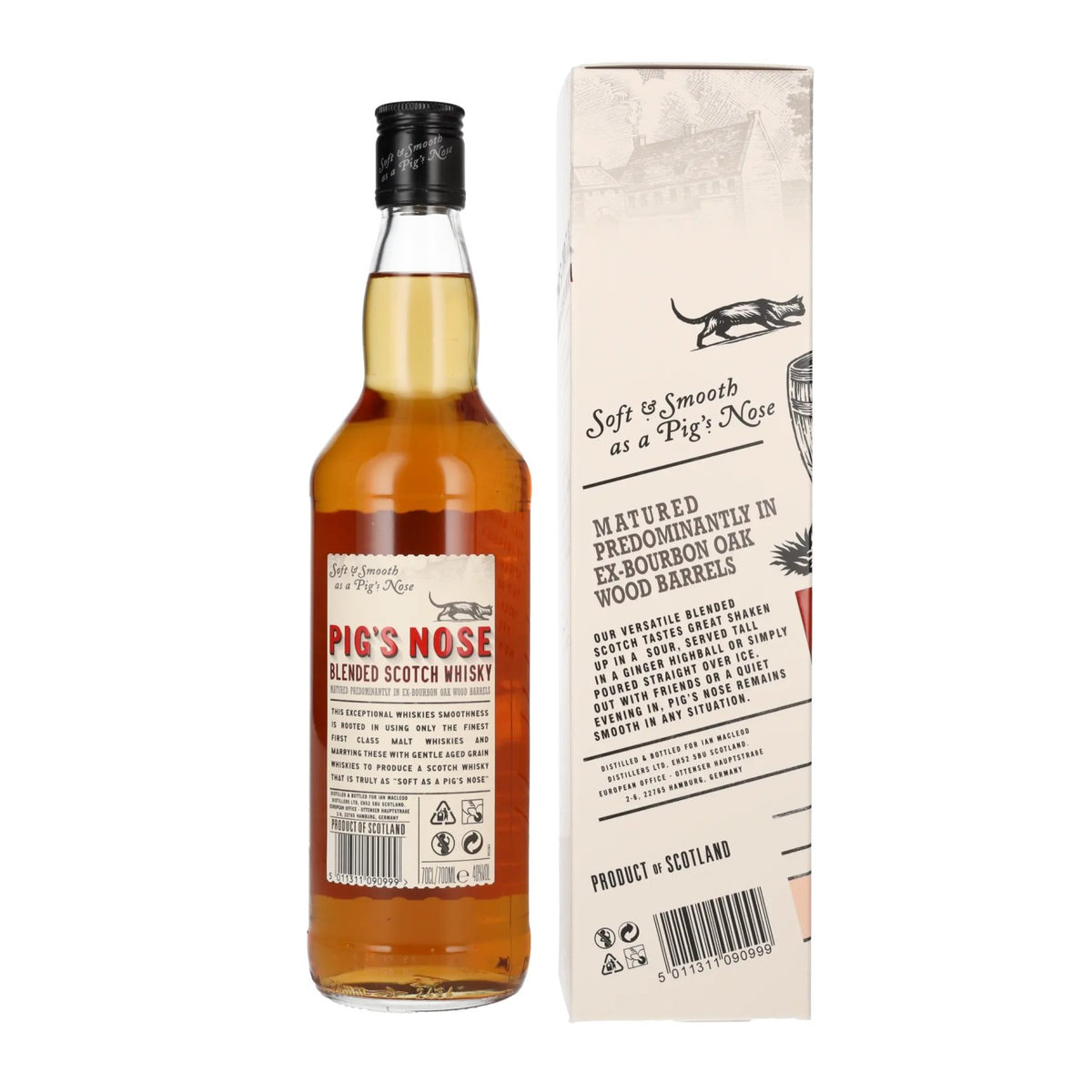 Pig's Nose Blended Scotch Whisky 40% Vol. 0,7l in Geschenkbox