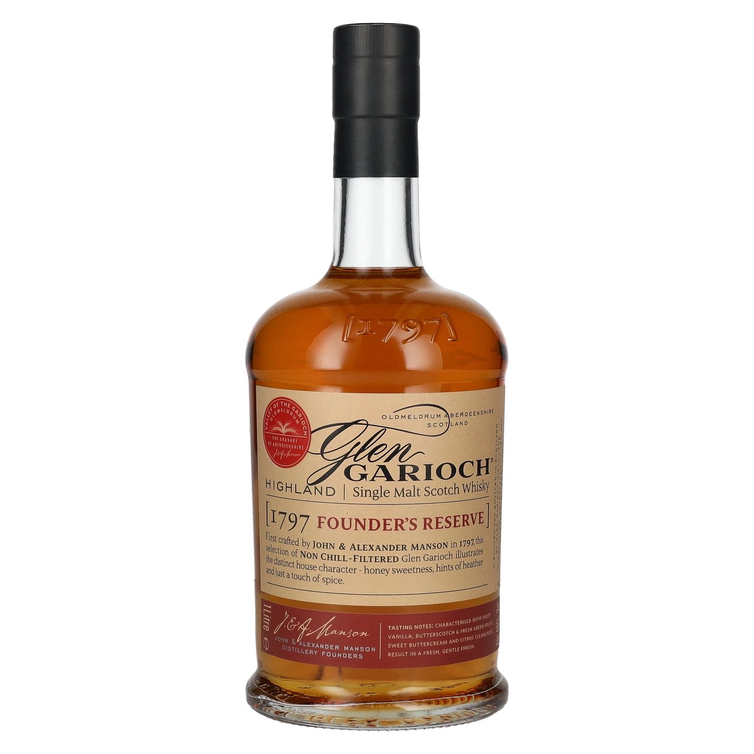 Glen Garioch 1797 FOUNDER'S RESERVE Highland Single Malt 48% Vol. 1l