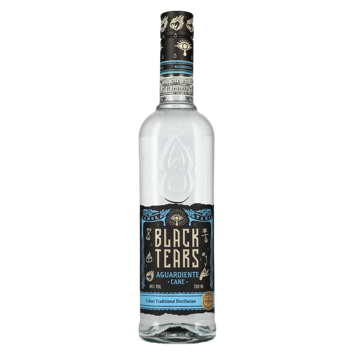 Black Tears Aguardiente Cane 40% vol. 0,7l