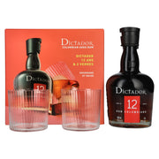 Dictador 12 Years Old ICON RESERVE Colombian Rum 40% Vol. 0,7l in Geschenkbox mit 2 Gläsern