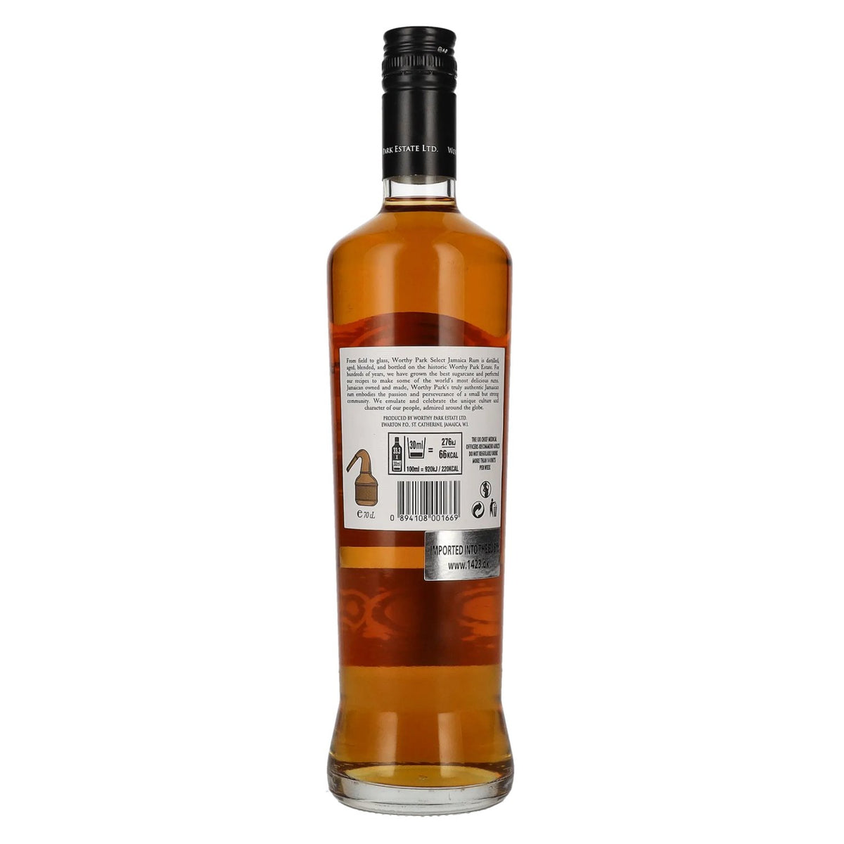Worthy Park Select Jamaica Rum 40% vol. 0,7 l