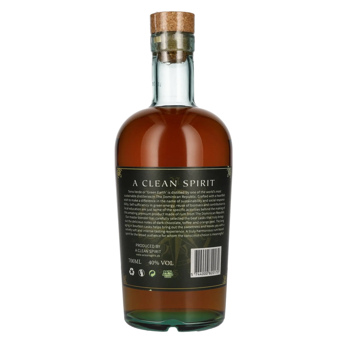 Terra Verde XO Original Rum-Based Spirit 40% vol. 0.7 l