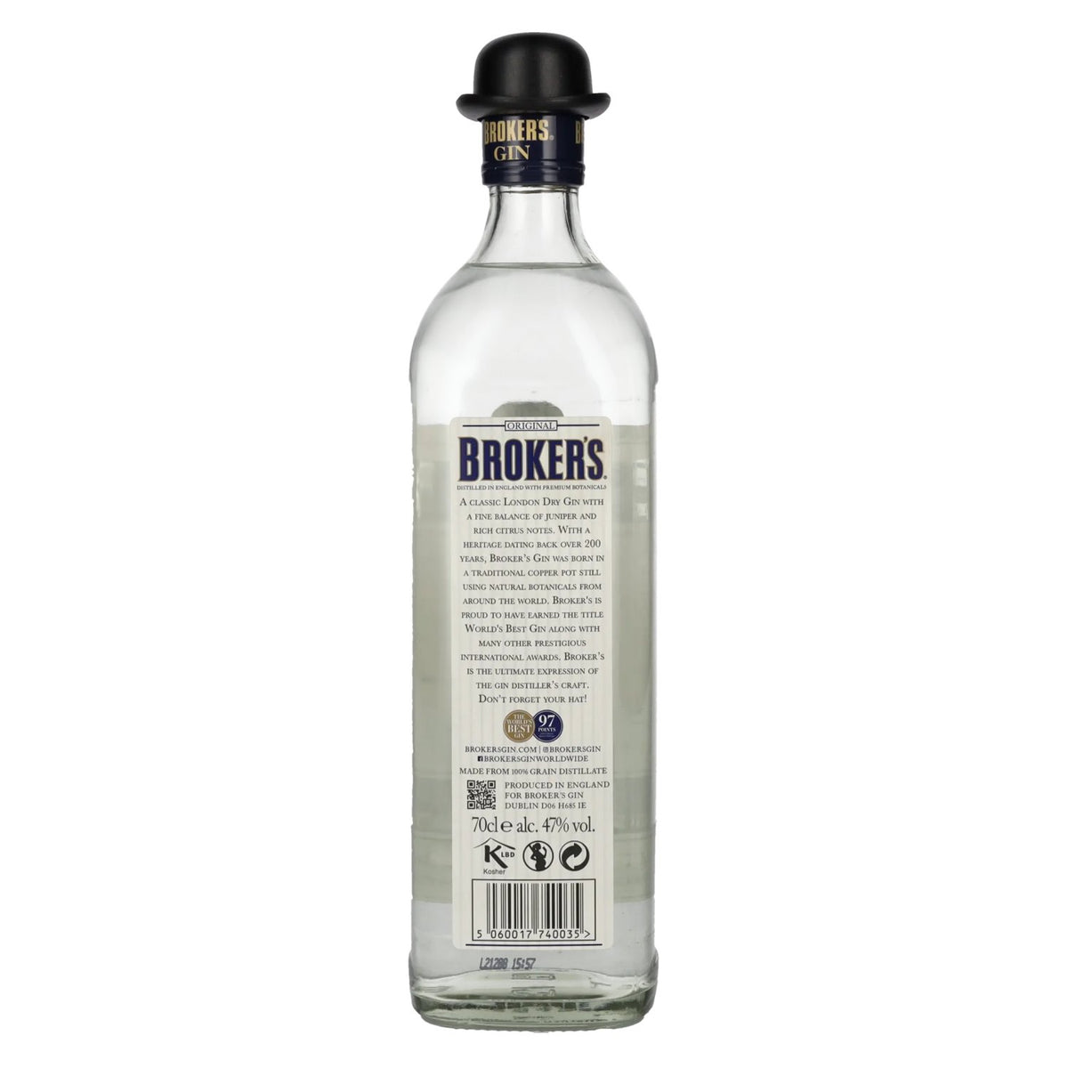 Makelaars Premium London Dry Gin 47% Vol. 0,7l