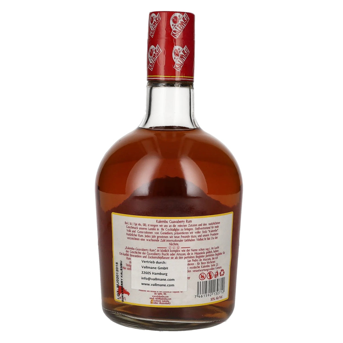 Kalembú Caribische Guavaberry Spiced Rum 30% vol. 0,7 l