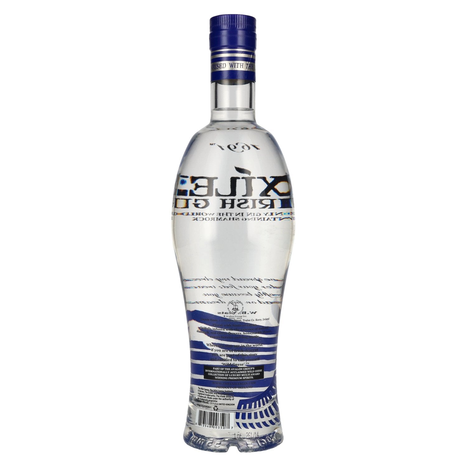 The Exíles Irish Gin 41,3% Vol. 0,7l