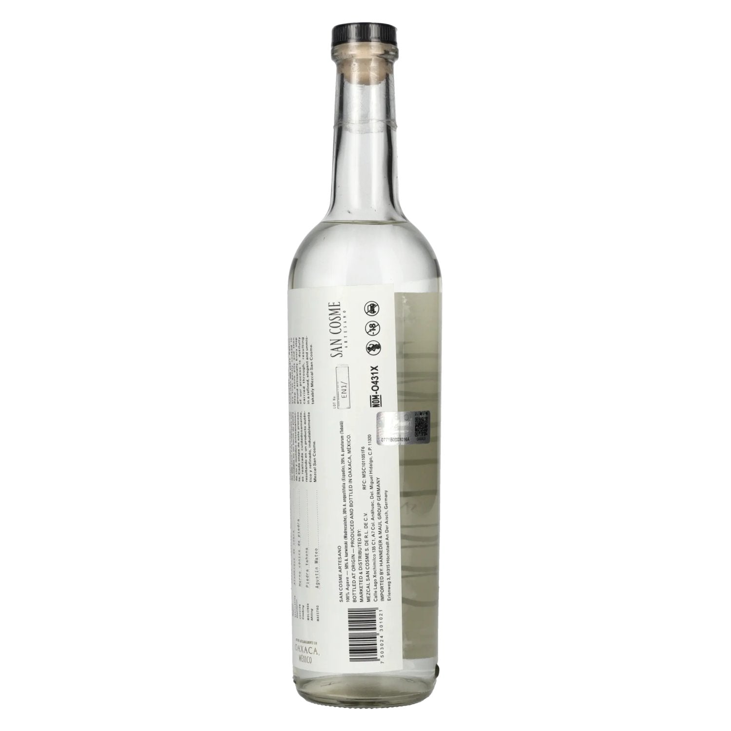 San Cosme Mezcal ARTESANO Edición Limitada 01 43% Vol. 0,7l
