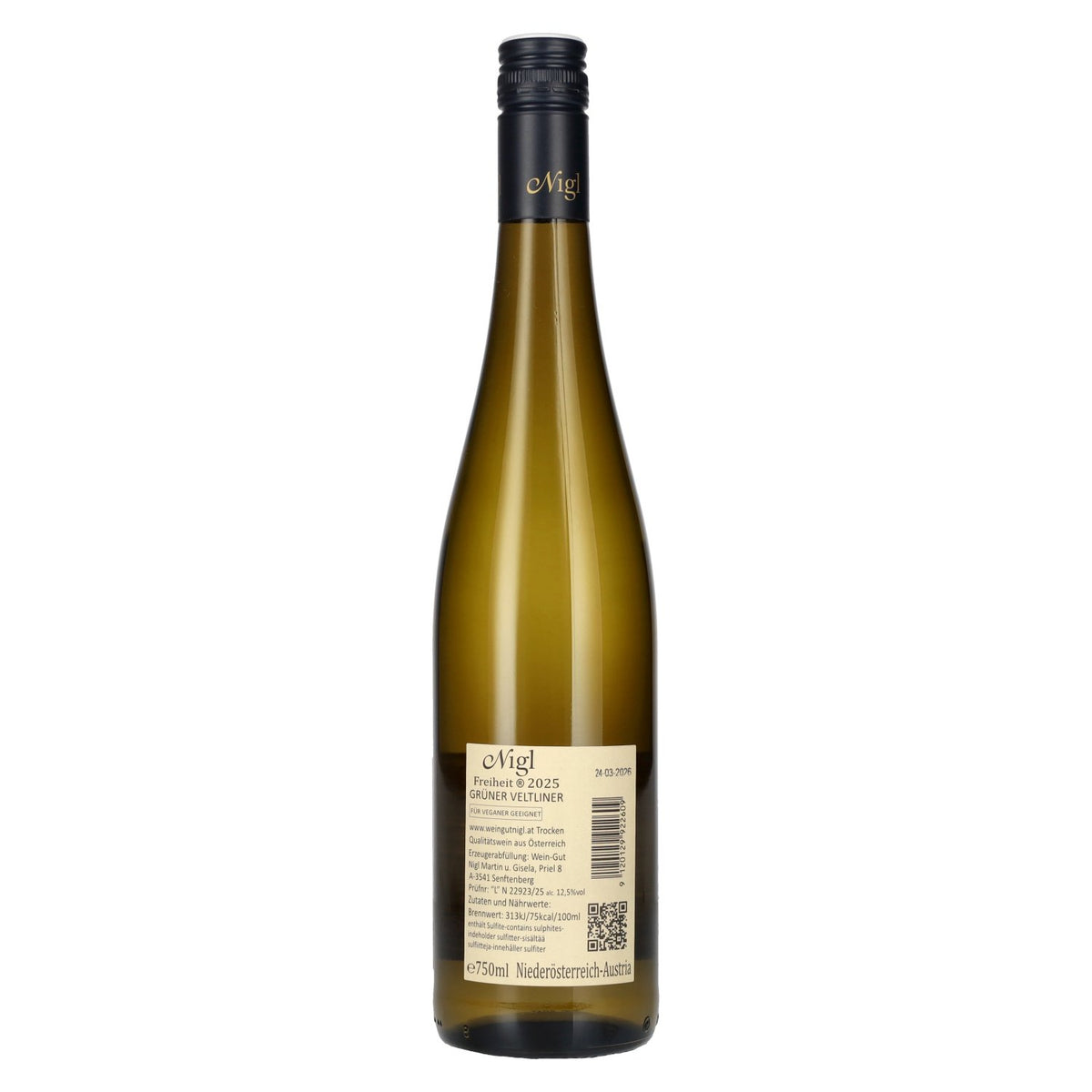 Nigl Freiheit Grüner Veltliner 2025 12,5% Vol. 0,75l
