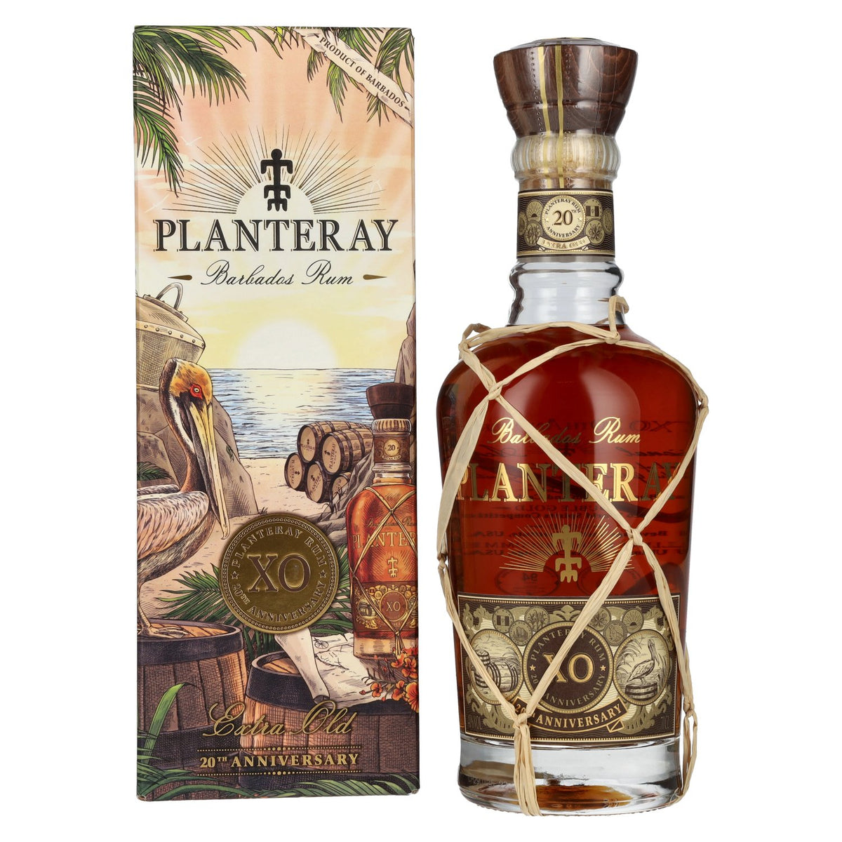 Planteray Rum BARBADOS XO 20th Anniversary 40% Vol. 0,7l en boîte cadeau