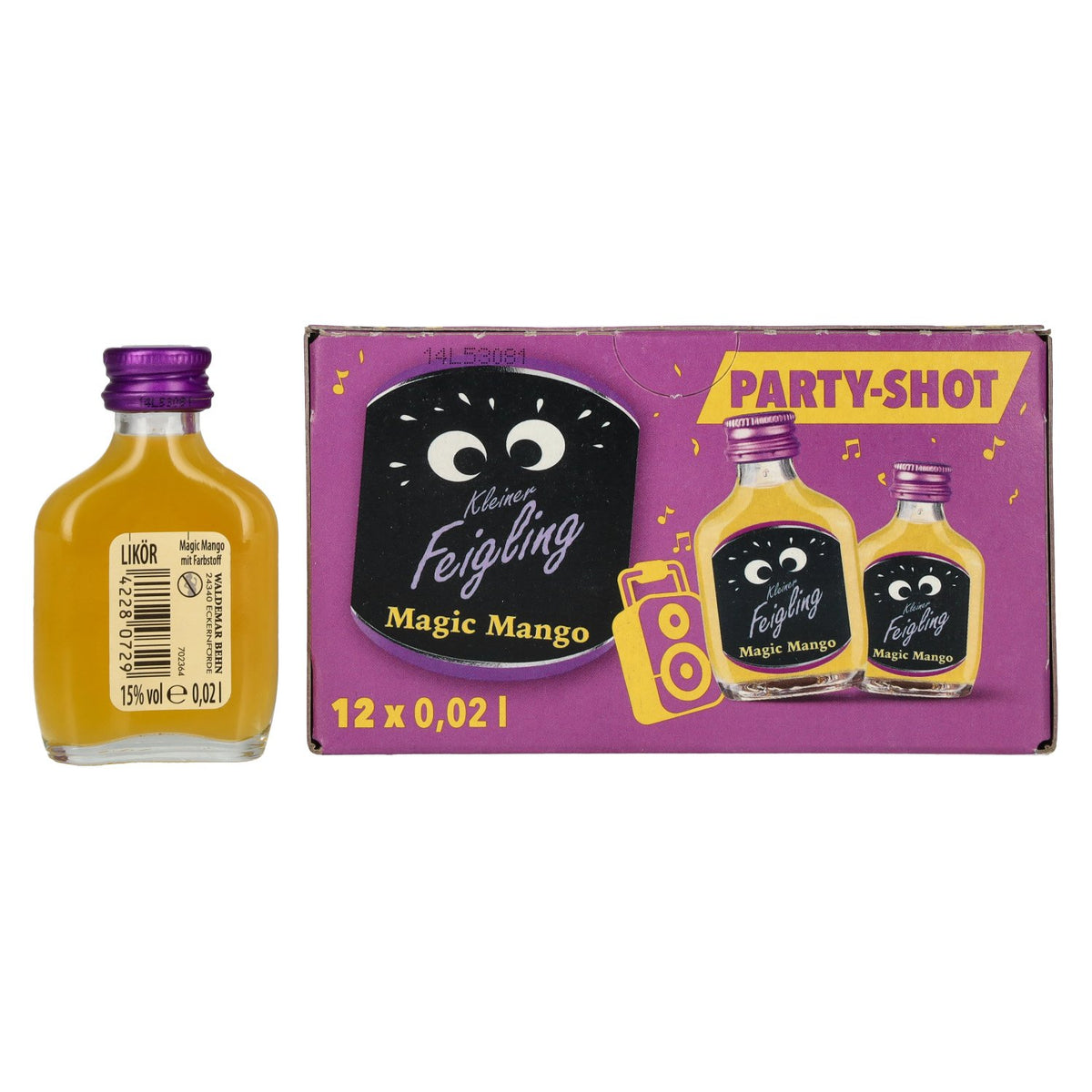 Kleiner Feigling Magische Mango 15% Vol. 12x0,02l