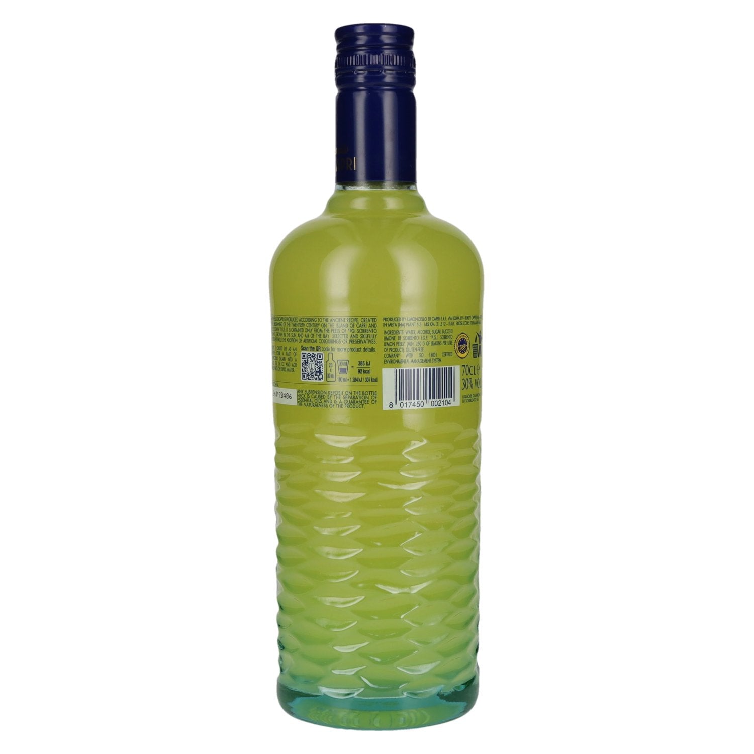 Limoncello DICAPRI Originale Ricetta di Capri 30% Vol. 0,7l