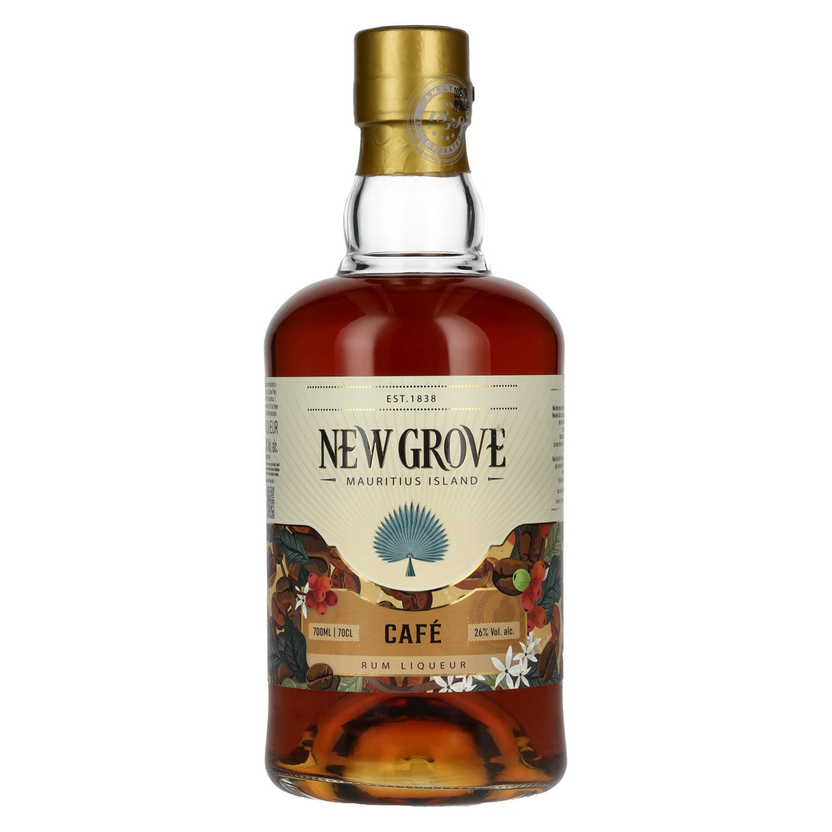 New Grove Café Liqueur of Mauritius 26% Vol. 0,7l