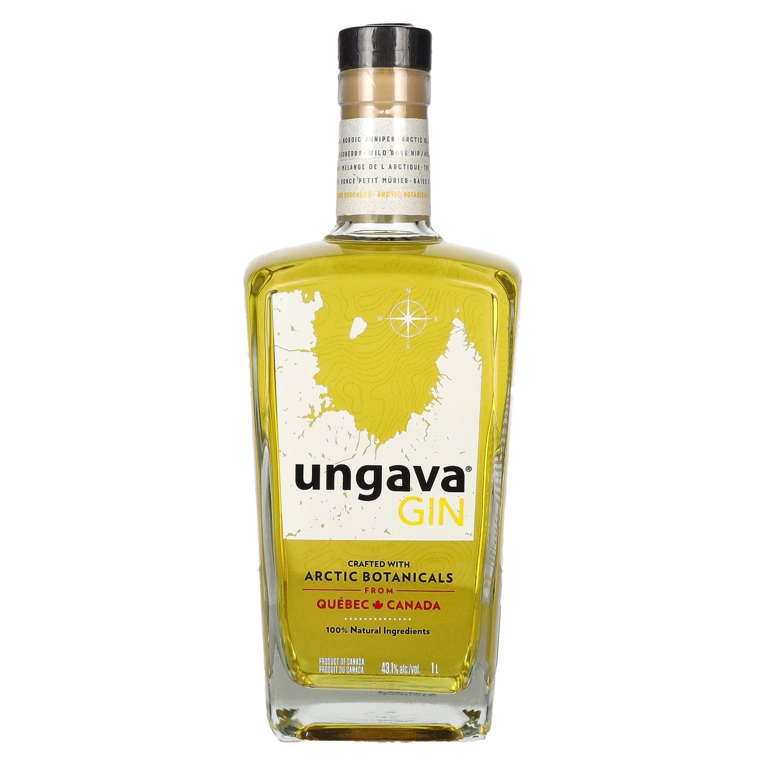 Ungava Gin 43,1% Vol. 1l