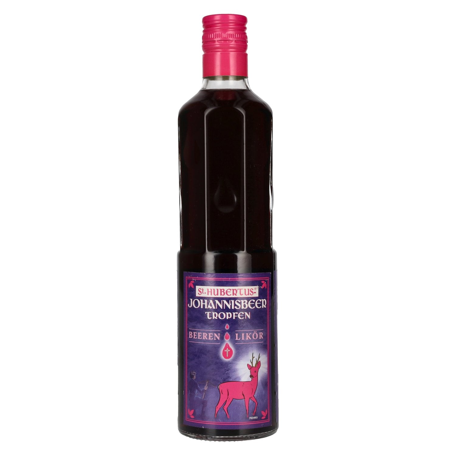 St. Hubertus JOHANNISBEER Tropfen Beeren-Likör 15,3% Vol. 0,5l