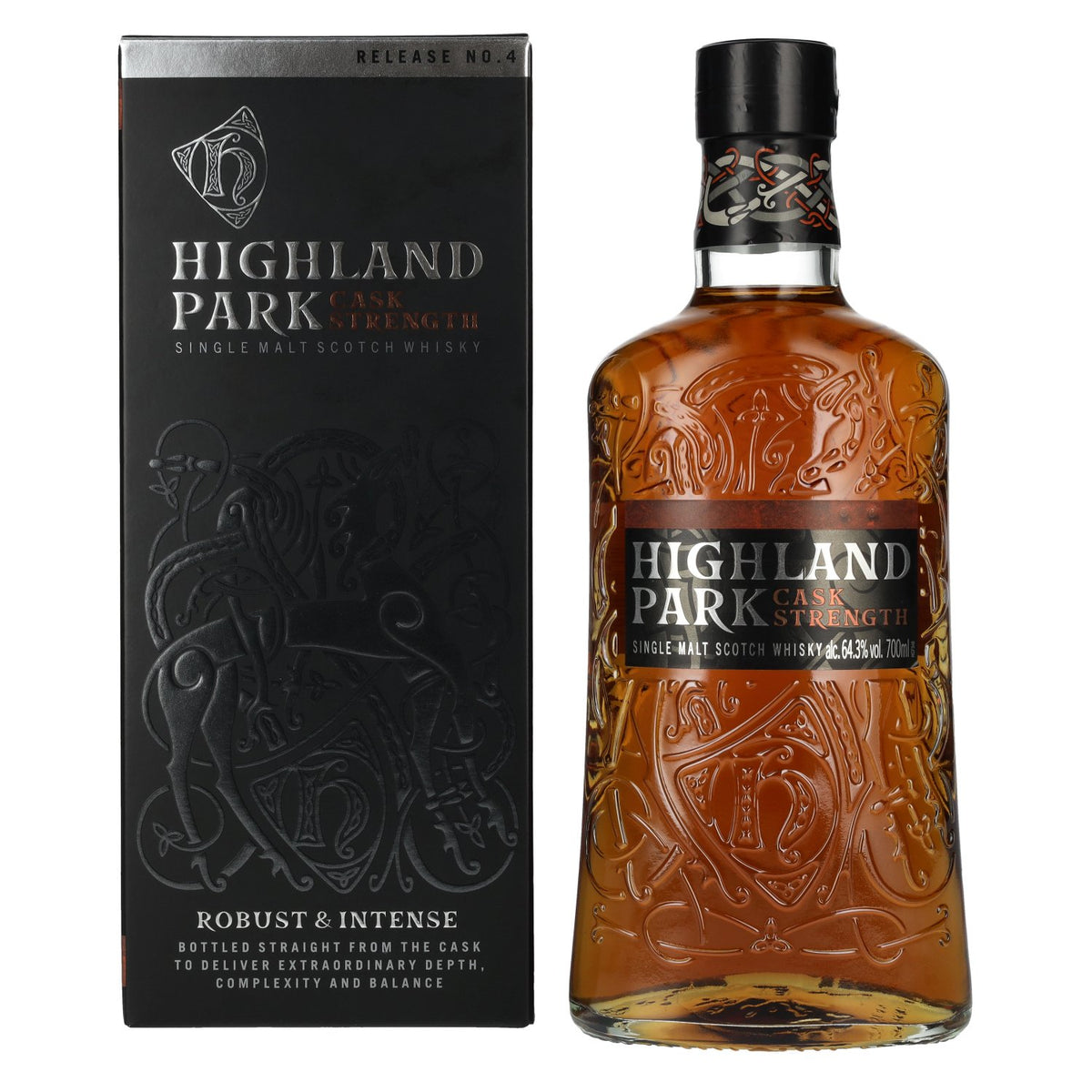 Highland Park CASK STRENGTH Release 4 64,3% Vol. 0,7l in Geschenkbox