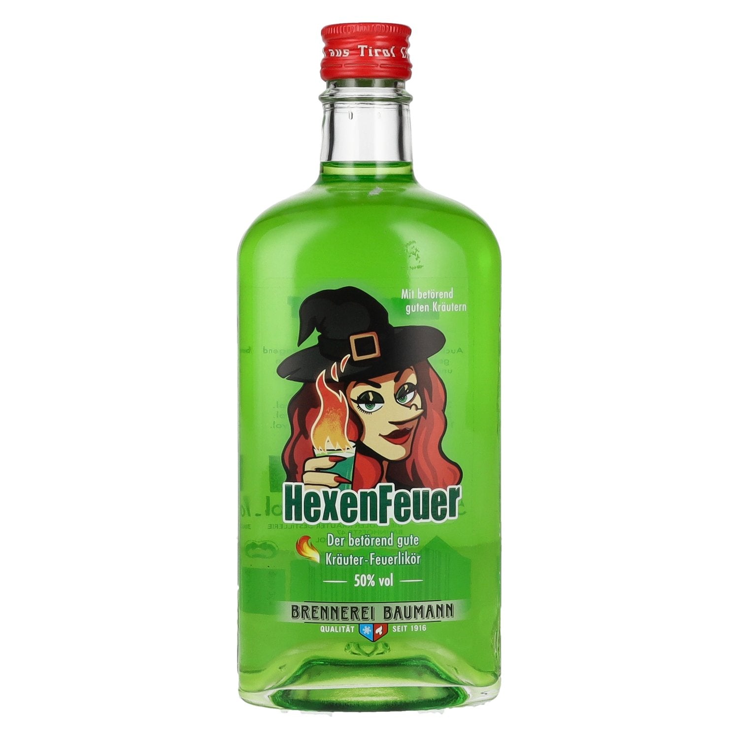 Baumann HexenFeuer kruidenvuurlikeur 50% vol. 0.5l
