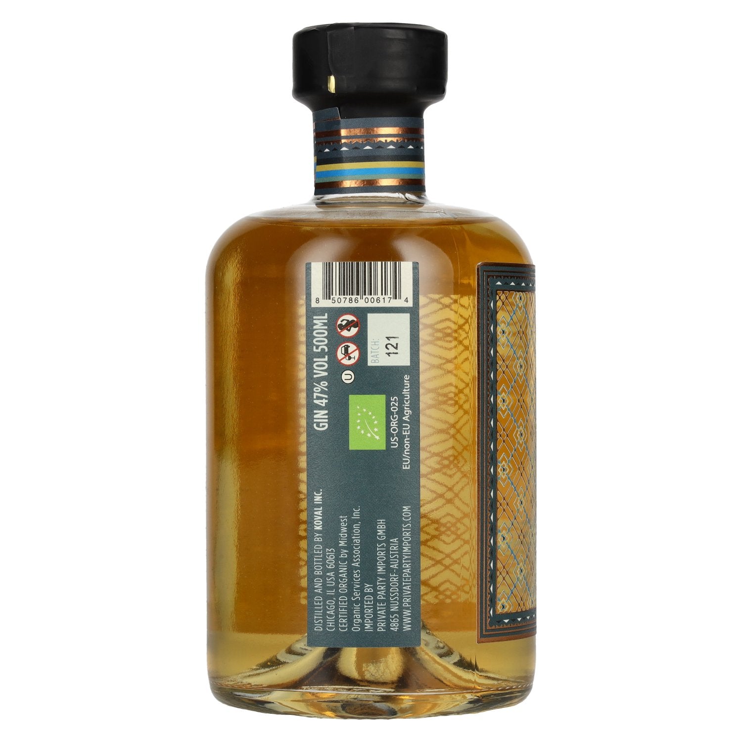 Koval BARRELED GIN 47% vol. 0,5l