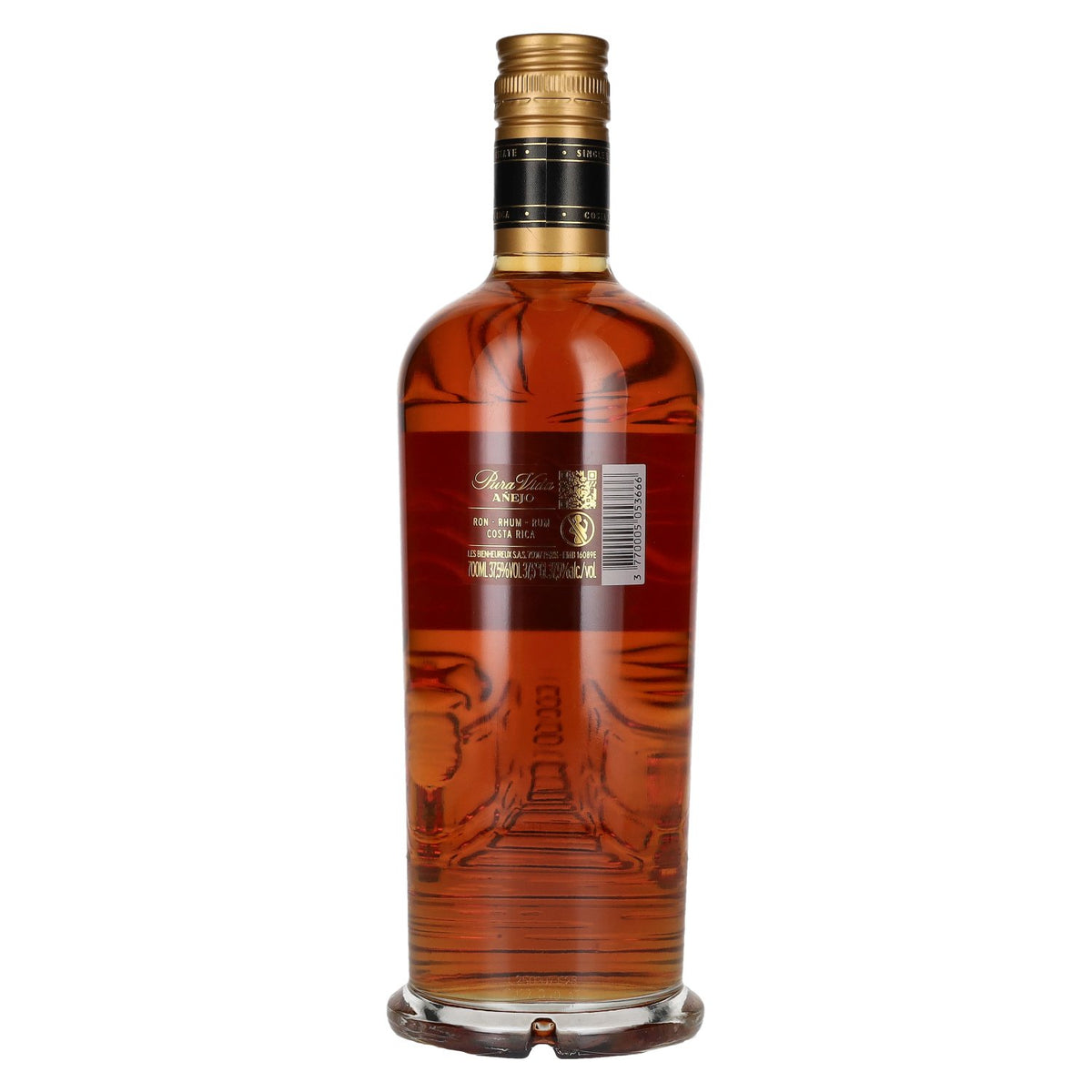 Rhum Pura Vida Añejo Single Estate 37,5 % vol. 0,7 l