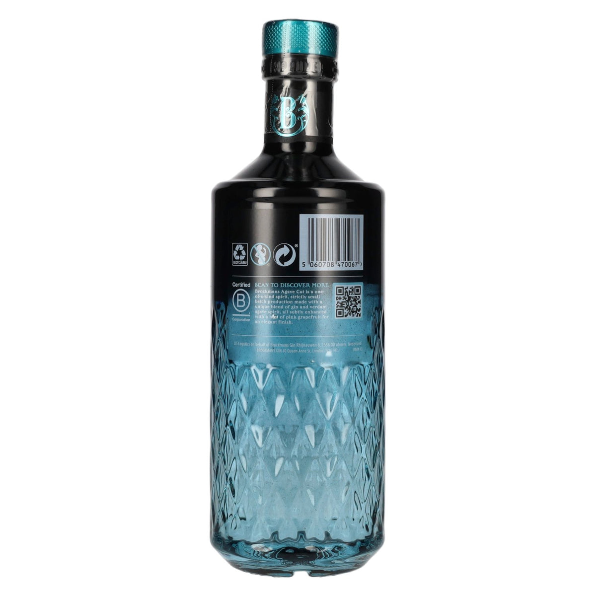 Brockmans AGAVE CUT GIN 41.2% vol. 0.7 l