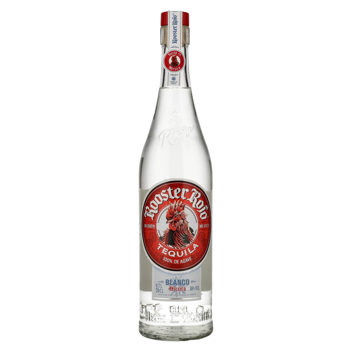 Rooster Rojo BLANCO Tequila 100% agave 38% vol. 0,7 l