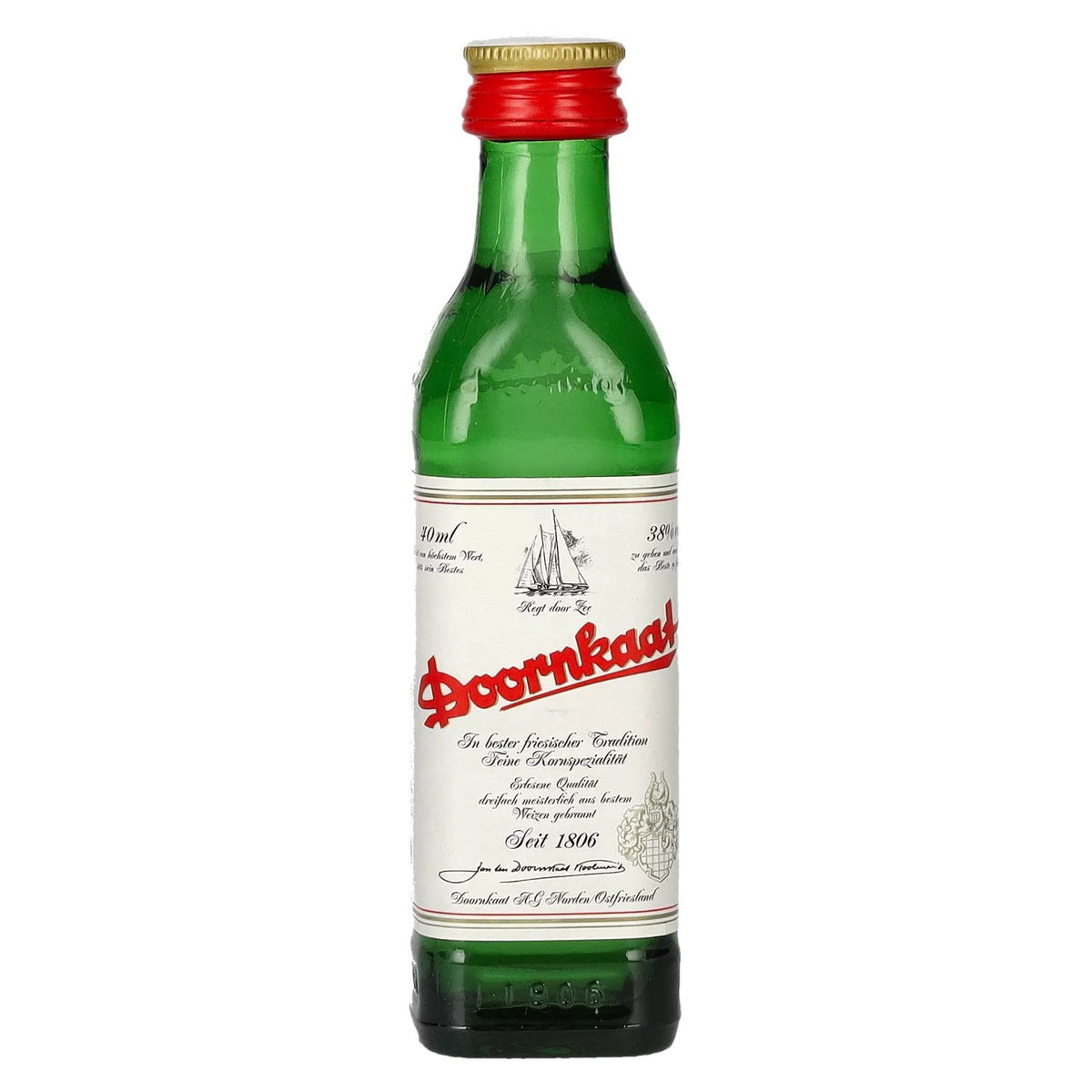 Doornkaat Fijne graanspecialiteit 38% vol. 0,04 l