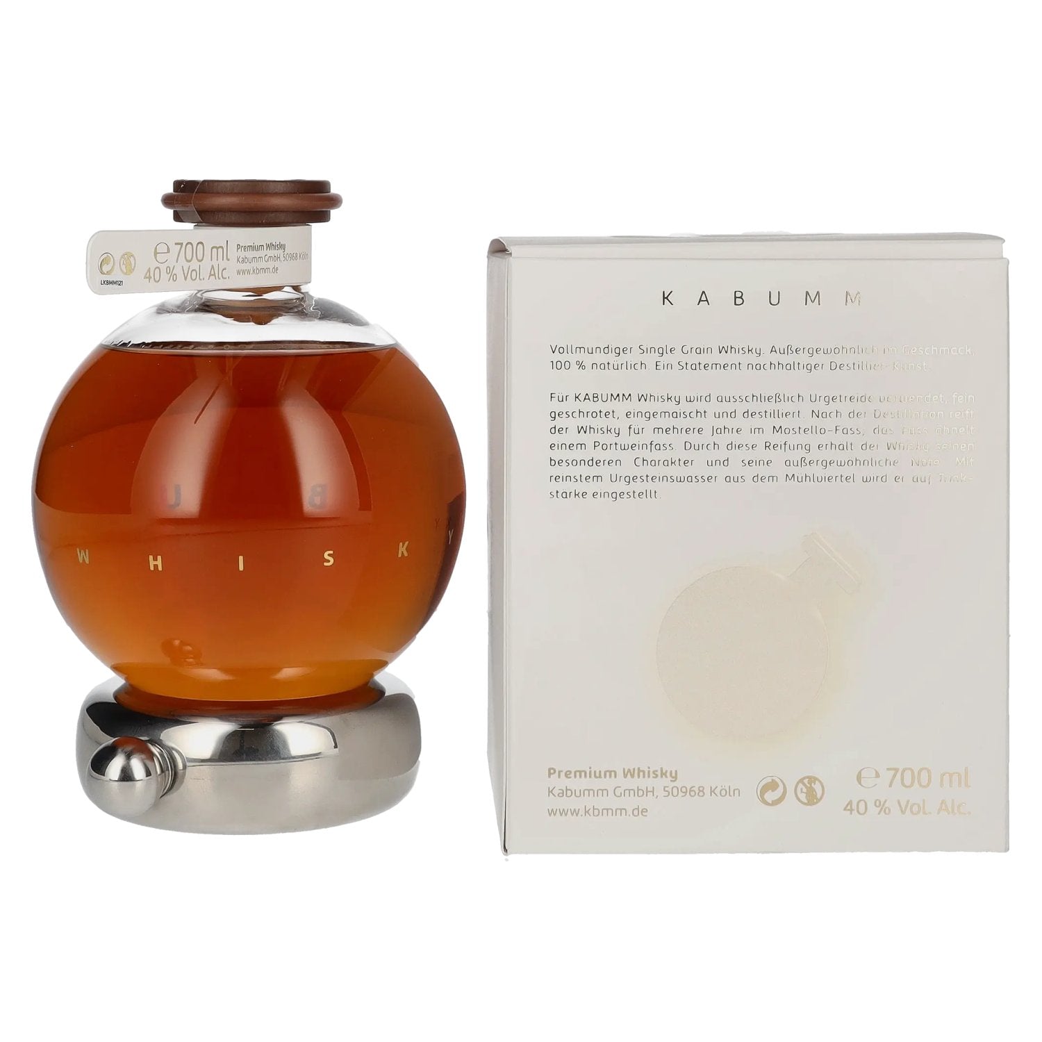 Kabumm Premium Whisky 40% Vol. 0,7l in gift box