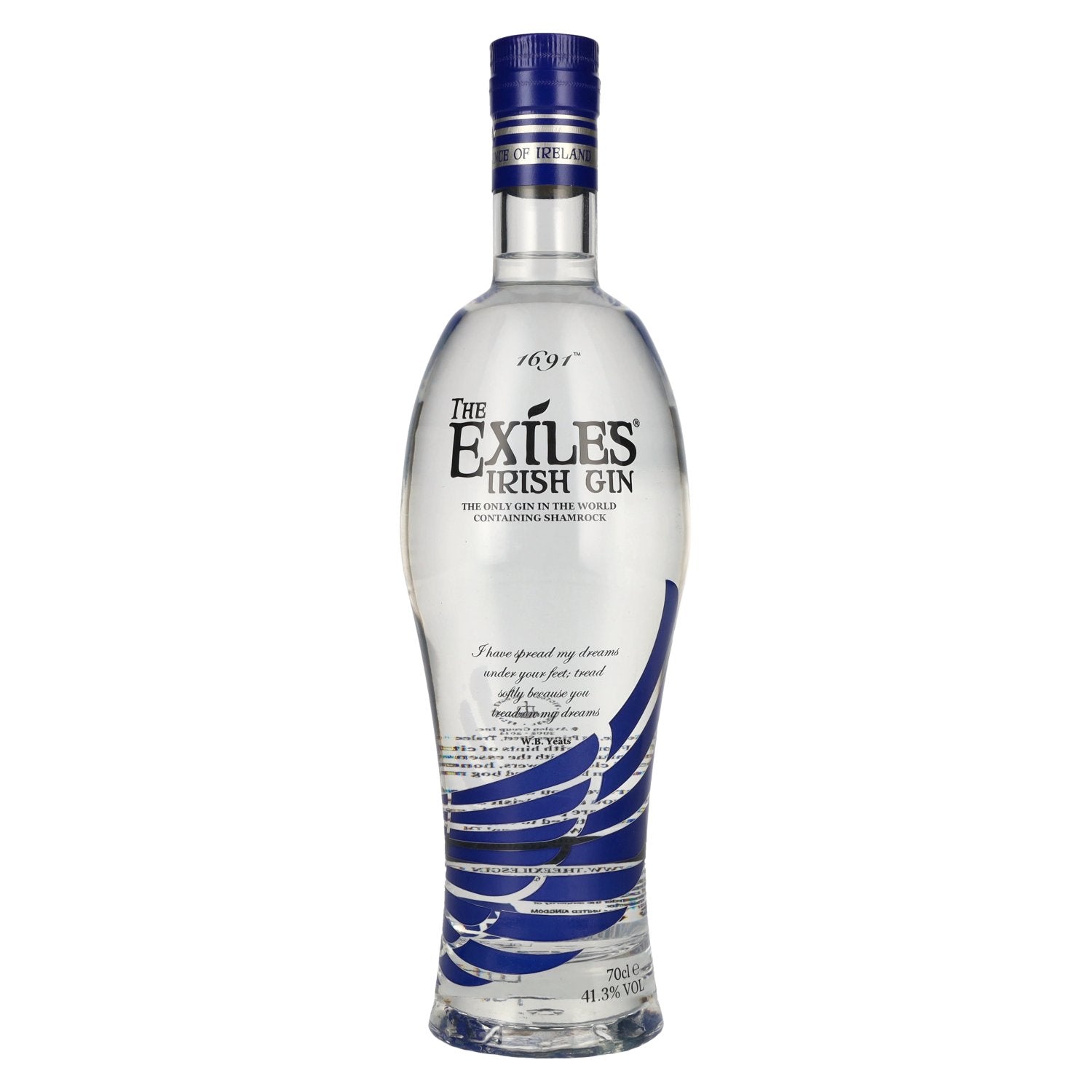 The Exíles Irish Gin 41,3% Vol. 0,7l