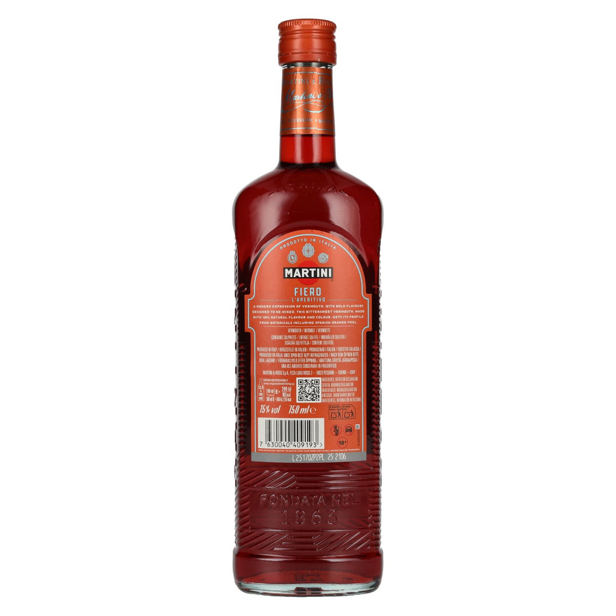 Martini L'Aperitivo FIERO 15% vol. 0,75 l