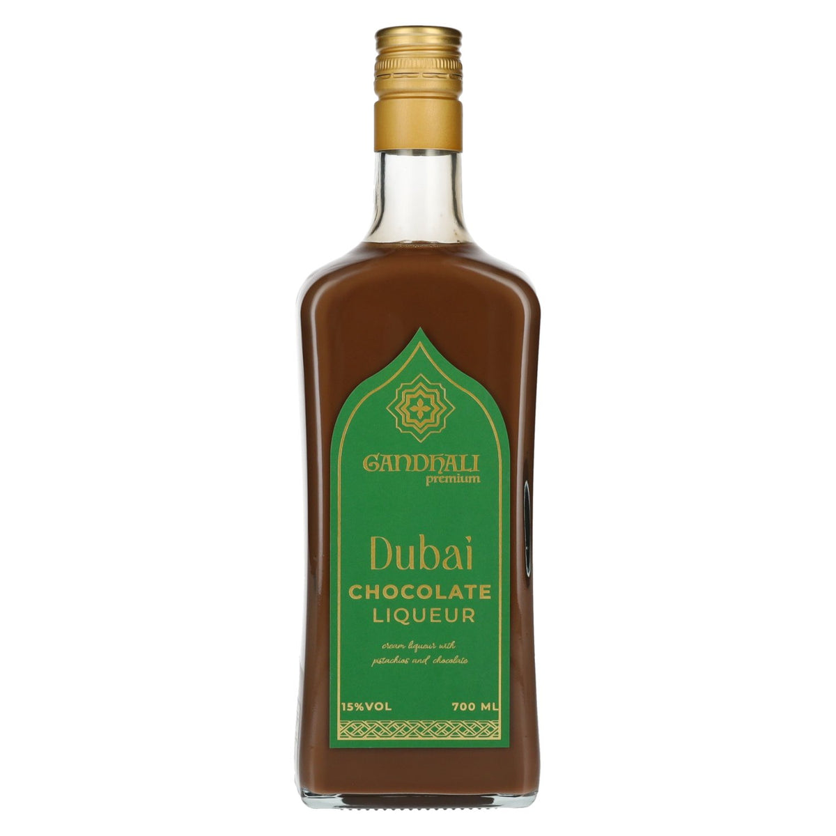 Liqueur de chocolat Gandhali Premium Dubai 15 % vol. 0,7 l