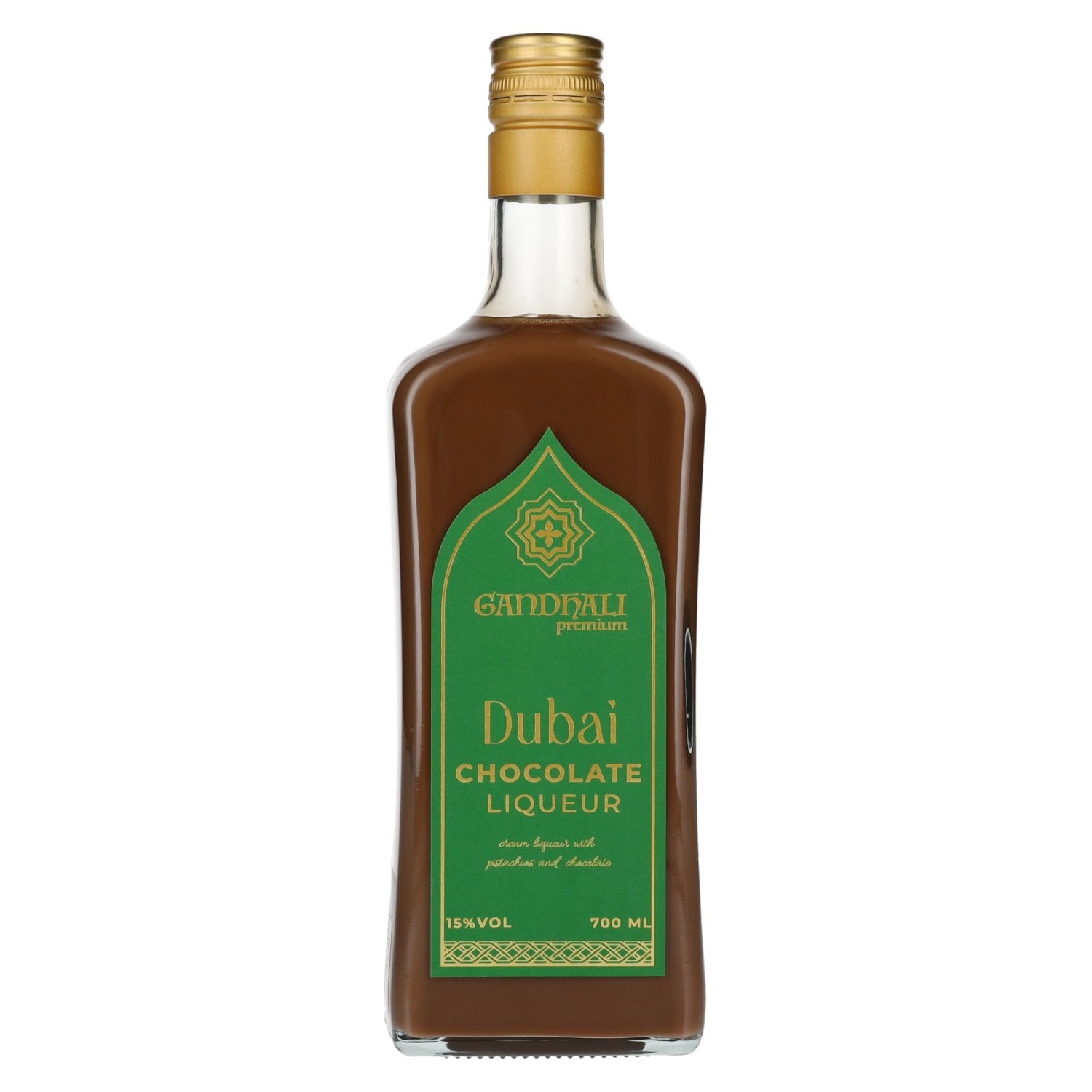 Gandhali Premium Dubai Chocolate Liqueur 15% ABV 0.7l