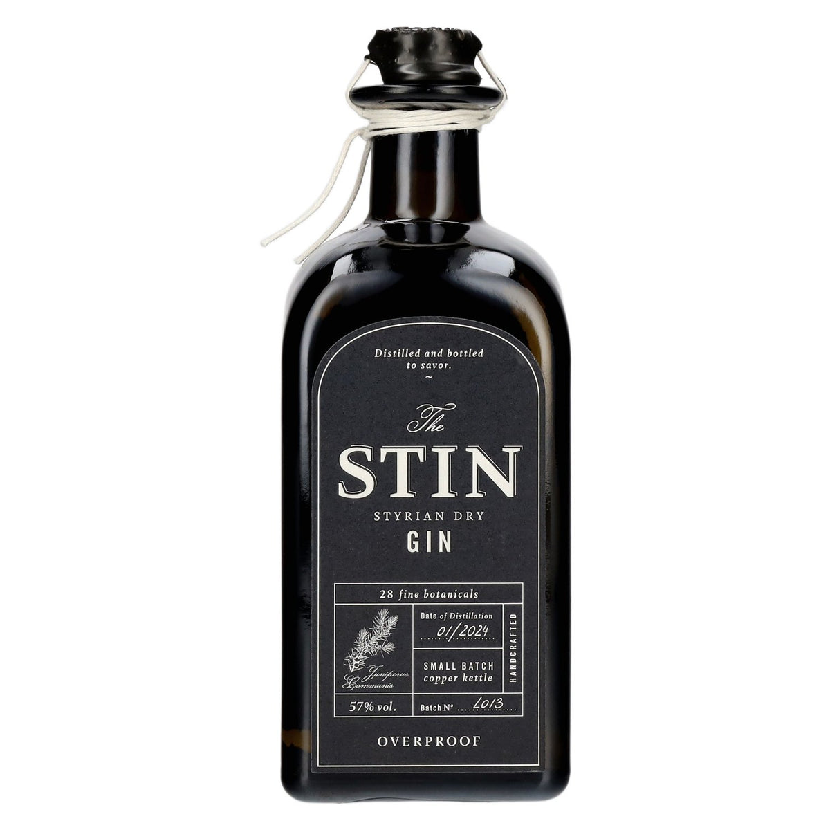Le STIN Styrian Dry Gin OVERPROOF 57 % vol. 0,5 l