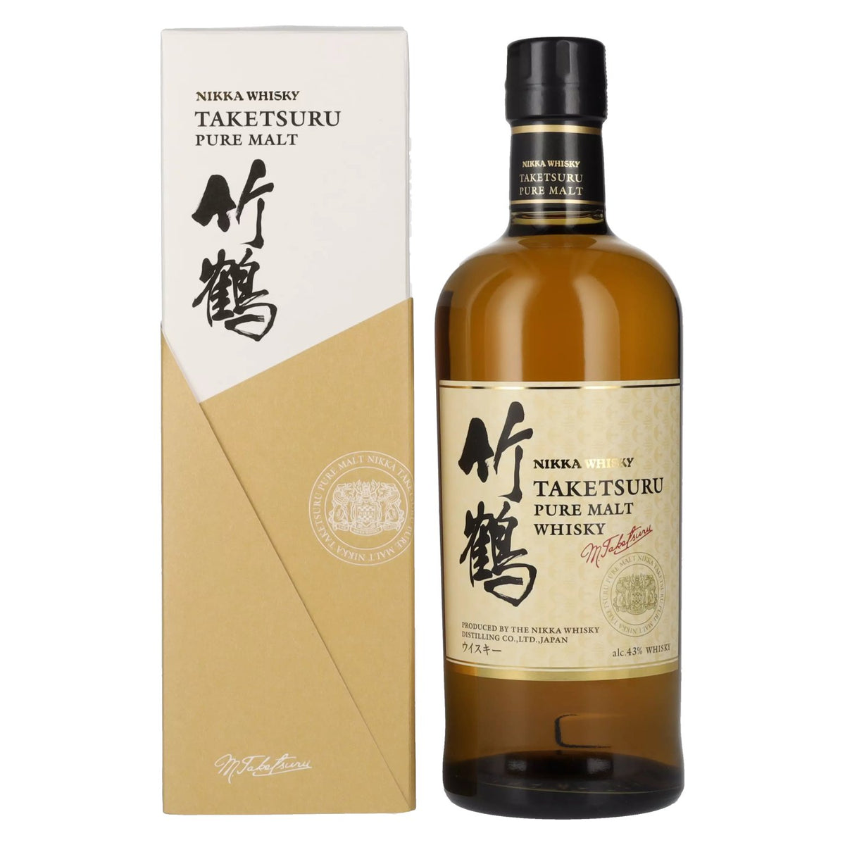 Nikka Whisky Taketsuru PURE MALT 43 % vol., 0,7 l, dans un coffret cadeau